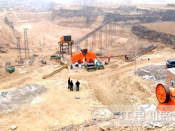 破碎機根據入料粒度的大小來配置